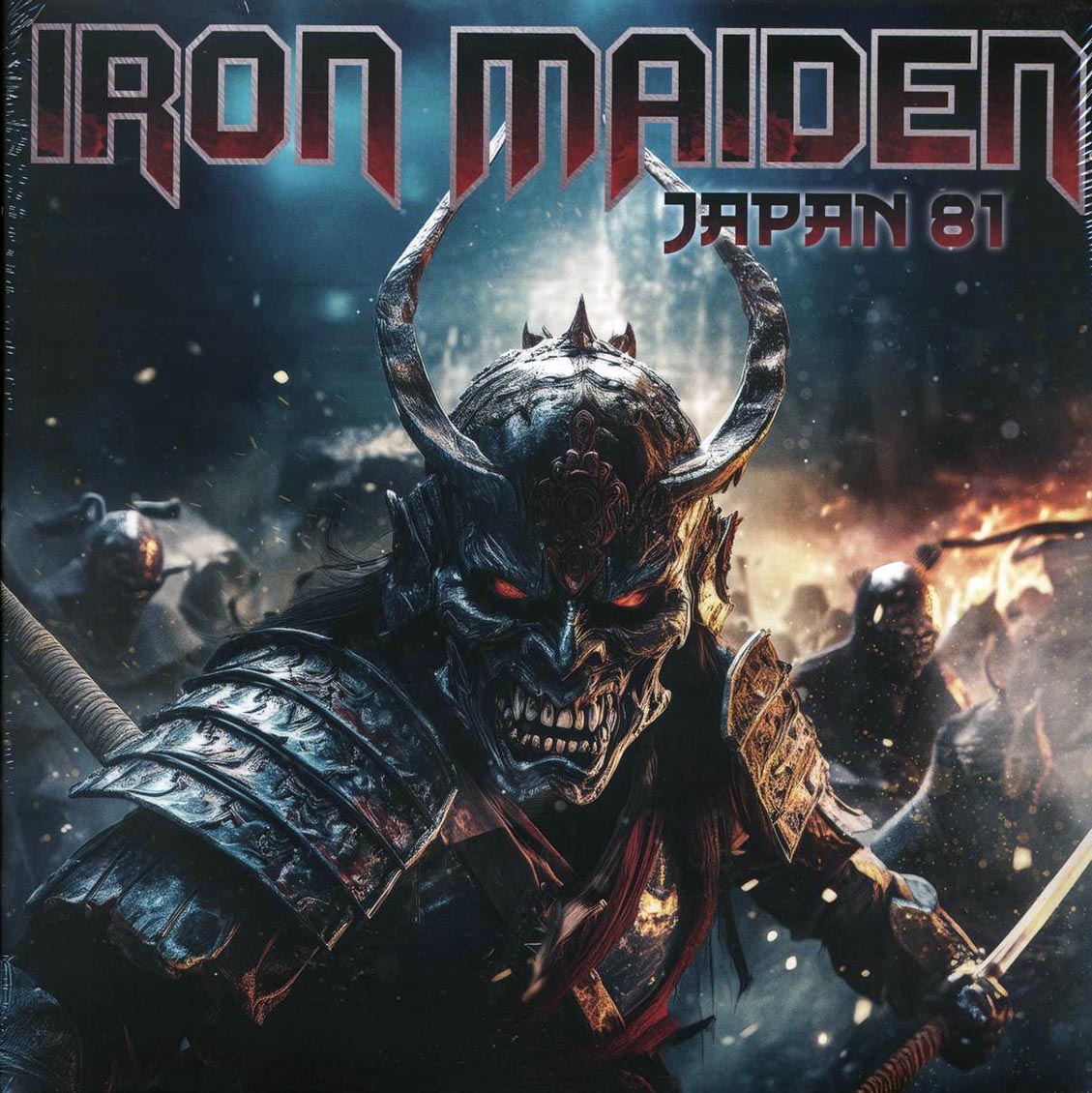 Iron Maiden - Japan 81 (ltd. ed.) (2xLP) (red/orange splatter vinyl) Vinyl Record