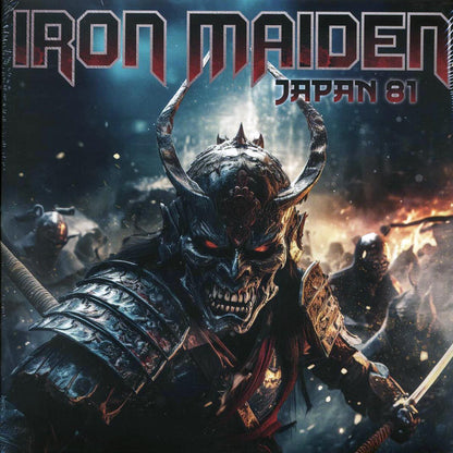 Iron Maiden - Japan 81 (ltd. ed.) (2xLP) (red/orange splatter vinyl) Vinyl Record
