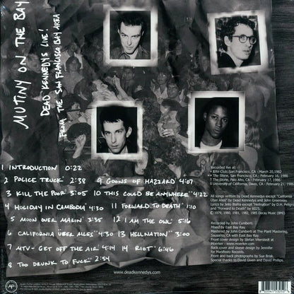 Dead Kennedys - Mutiny On The Bay: Dead Kennedys Live! From The San Francisco Bay Area (2xLP) Vinyl Record