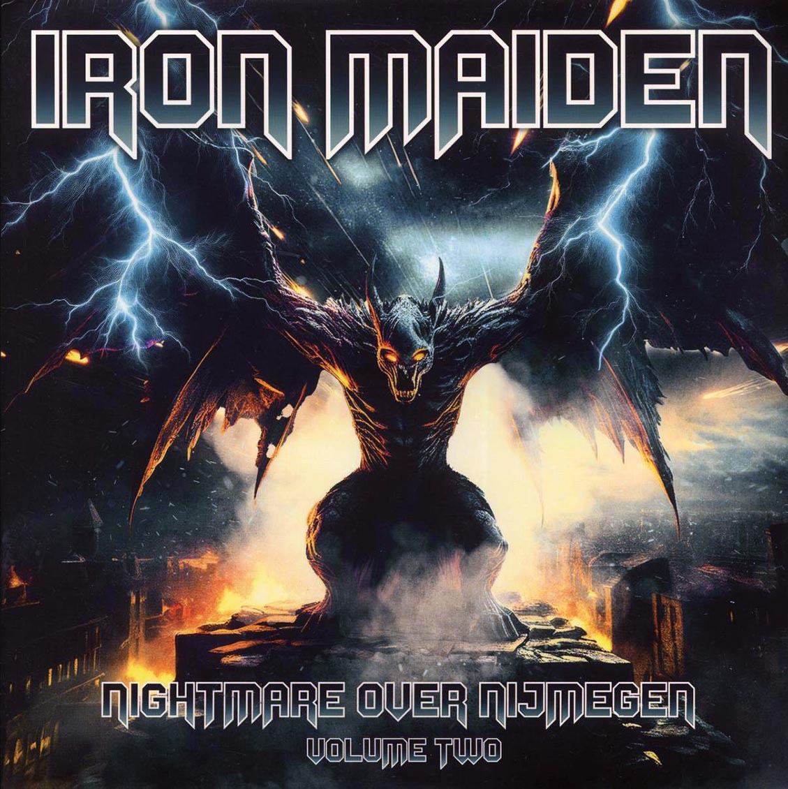 Iron Maiden - Nightmare Over Nijmegen Volume 2 (ltd. ed.) (2xLP) (red/white splatter vinyl) Vinyl Record