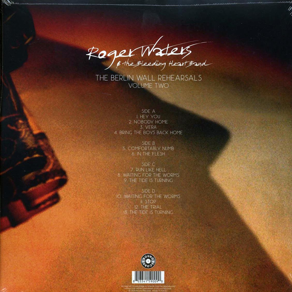 Roger Waters - The Berlin Wall Rehearsals Volume 2 (2xLP) Vinyl Record