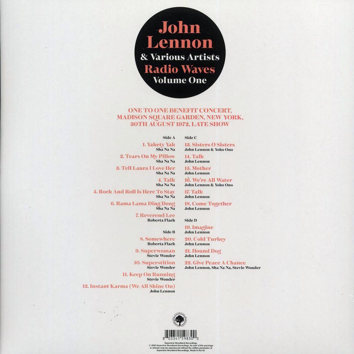 John Lennon, Various - Radio Waved Volume 1 (2xLP) Vinyl Record