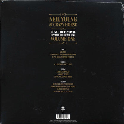 Neil Young & Crazy Horse - Roskilde Festival Denmark Volume 1: Broadcast 2001 (2xLP) Vinyl Record