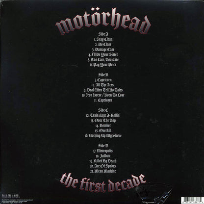 Motorhead - The First Decade: Live (ltd. ed.) (2xLP) (red vinyl) Vinyl Record
