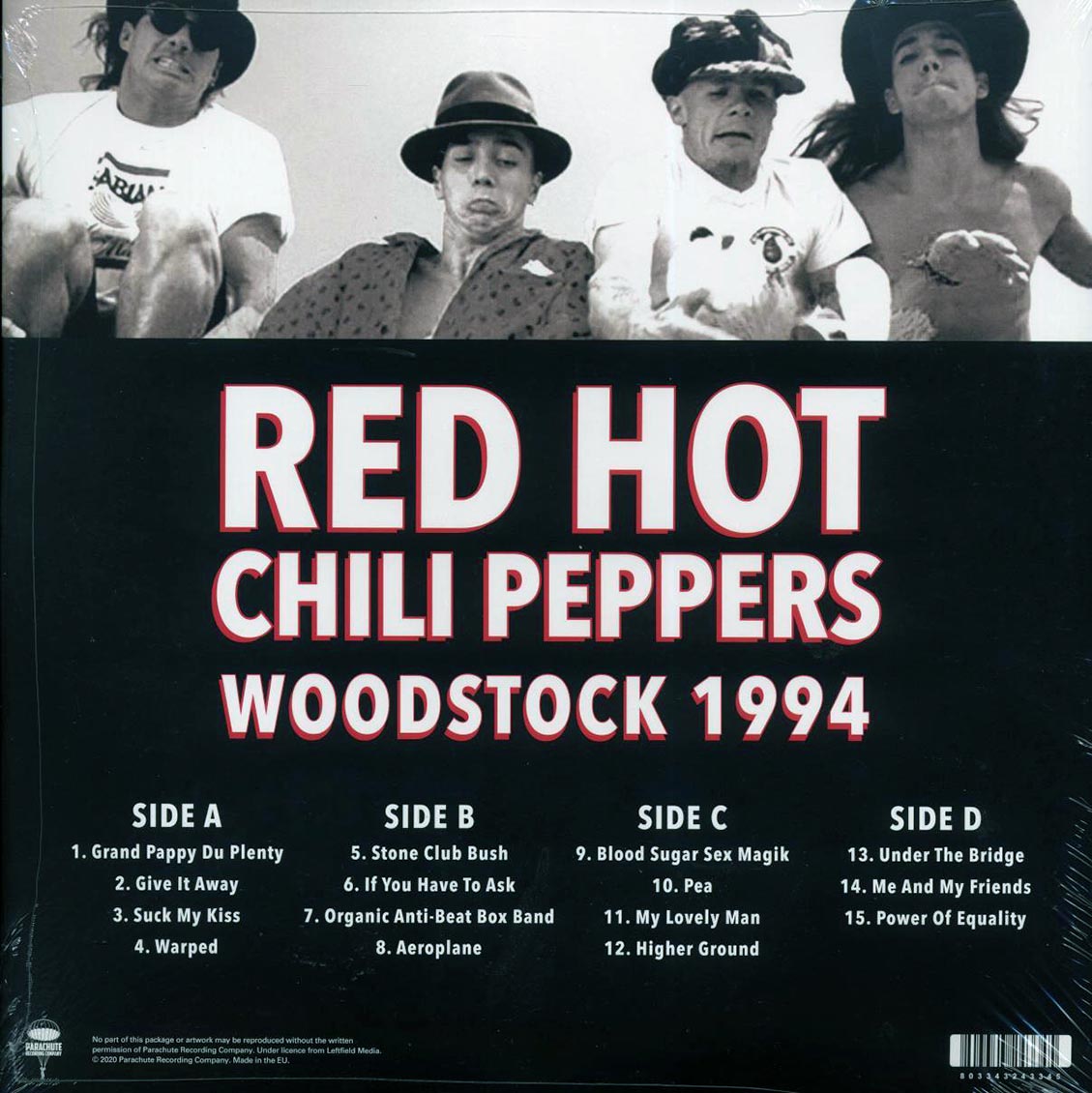 Red Hot Chili Peppers - Woodstock 1994 (2xLP) Vinyl Record