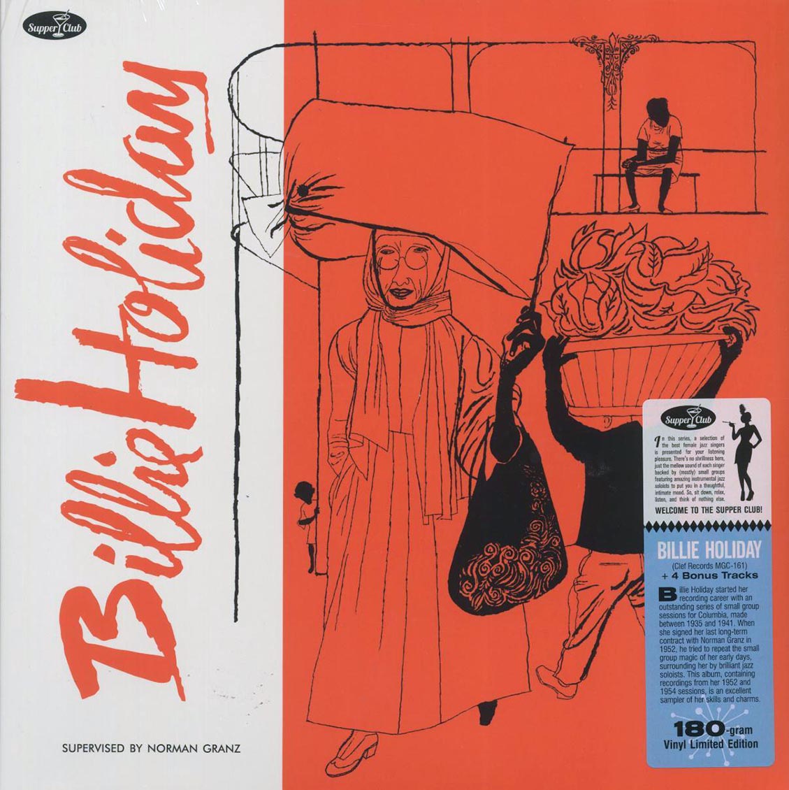 Billie Holiday - Billie Holiday (+4 bonus tracks) (ltd. ed.) (180g) Vinyl Record