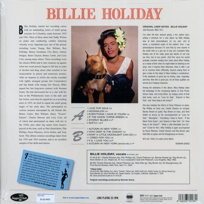 Billie Holiday - Billie Holiday (+4 bonus tracks) (ltd. ed.) (180g) Vinyl Record