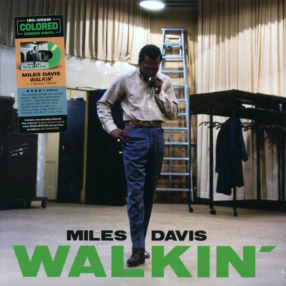 Miles Davis - Walkin? (+bonus track) (ltd. ed.) (180g) (green vinyl) (remastered) Vinyl Record