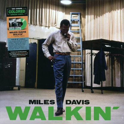 Miles Davis - Walkin? (+bonus track) (ltd. ed.) (180g) (green vinyl) (remastered) Vinyl Record