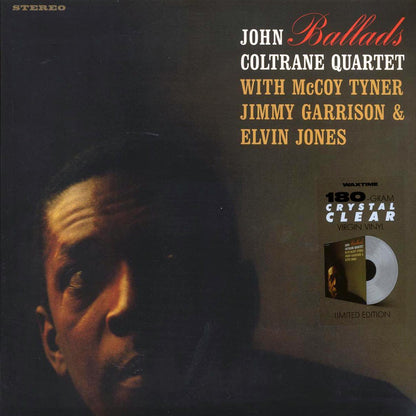John Coltrane Quartet - Ballads (+4 bonus tracks) (ltd. ed.) (180g) (clear vinyl) Vinyl Record
