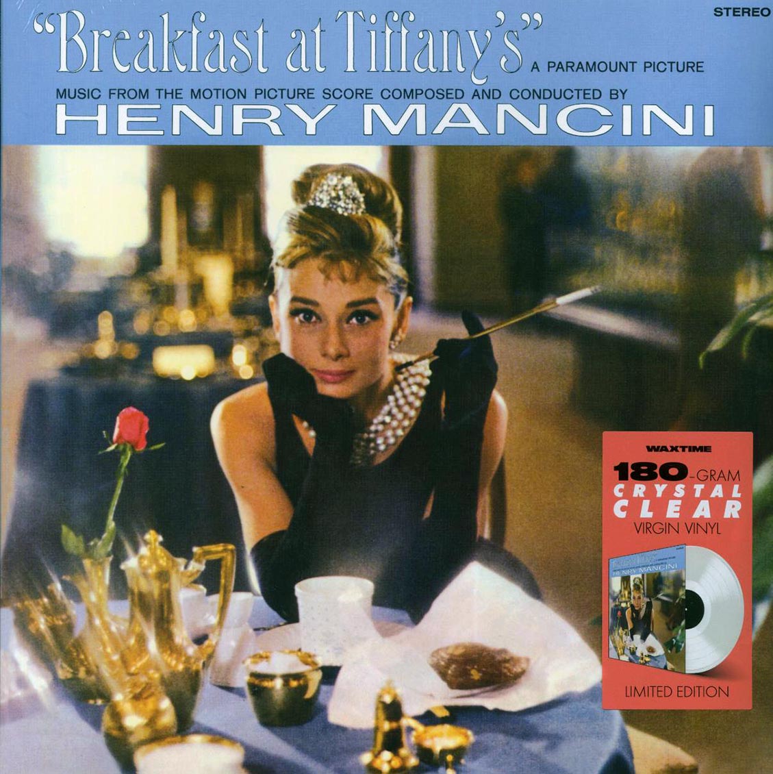 Henry Mancini - Breakfast At Tiffany's (+bonus track) (ltd. ed.) (180g) (clear vinyl) Vinyl Record