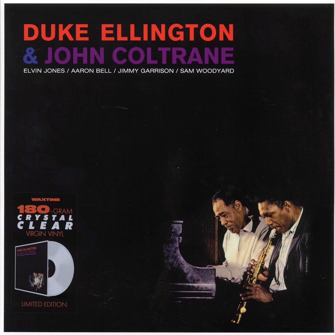 Duke Ellington, John Coltrane - Duke Ellington & John Coltrane (+bonus track) (ltd. ed.) (180g) (clear vinyl) Vinyl Record