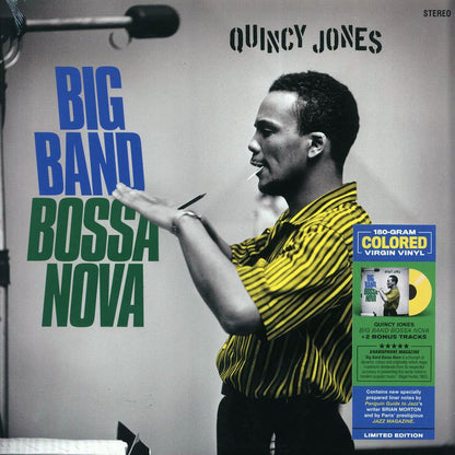 Quincy Jones - Big Band Bossa Nova (+2 bonus tracks) (ltd. ed.) (180g) (yellow vinyl) Vinyl Record