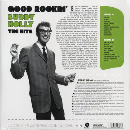 Buddy Holly - Good Rockin': The Hits (20 tracks) (ltd. ed.) (180g) Vinyl Record