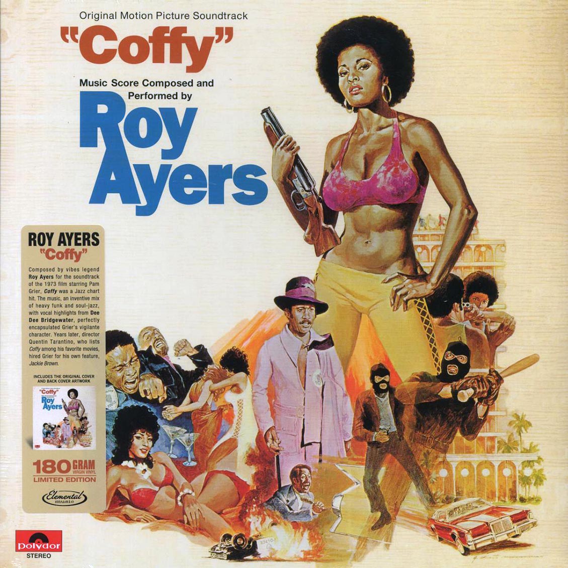 Roy Ayers - Coffy: Original Motion Picture Soundtrack (ltd. ed.) (180g) Vinyl Record