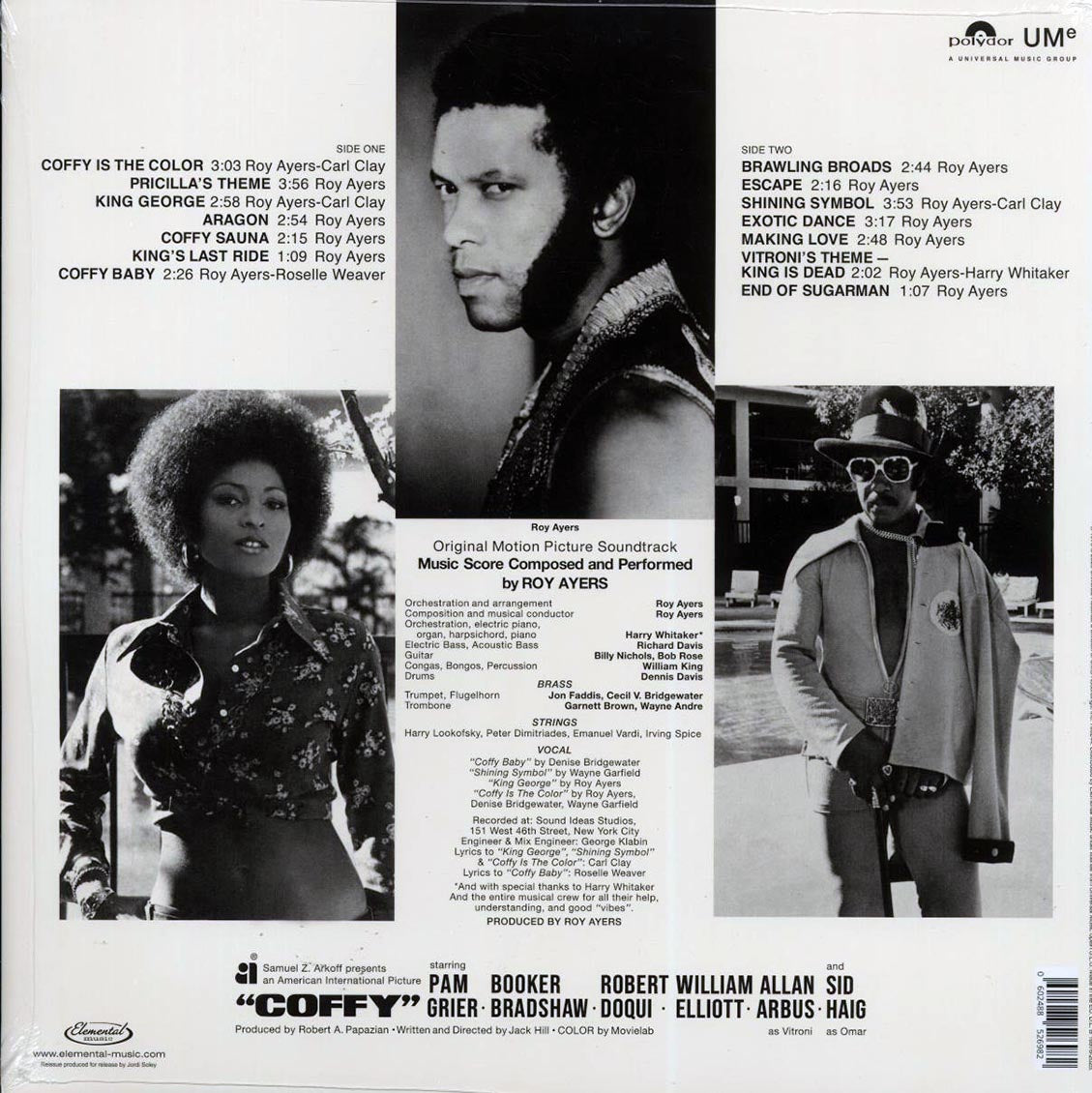 Roy Ayers - Coffy: Original Motion Picture Soundtrack (ltd. ed.) (180g) Vinyl Record