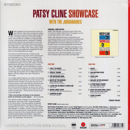 Patsy Cline - Showcase (+2 bonus tracks) (ltd. ed.) (180g) (red vinyl) Vinyl Record