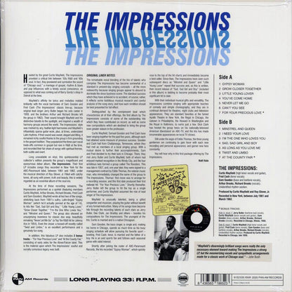 The Impressions - The Impressions (+2 bonus tracks) (ltd. ed.) (180g) Vinyl Record