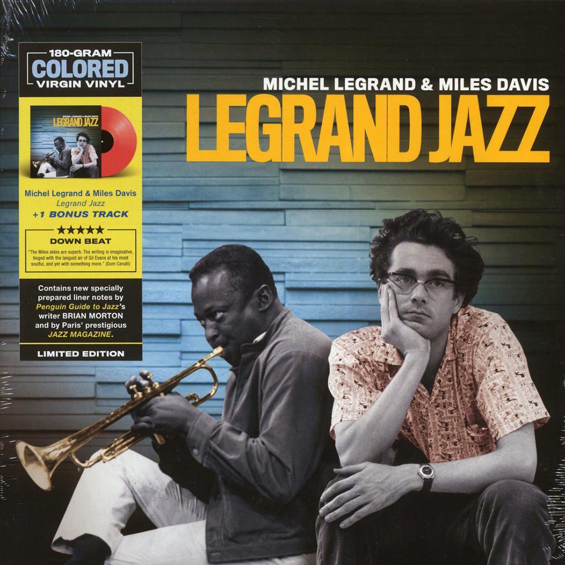 Michel Legrand, Miles Davis - Legrand Jazz (+bonus track) (ltd. ed.) (180g) (red vinyl) Vinyl Record