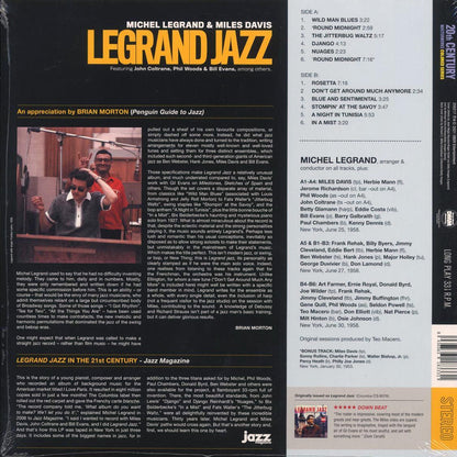 Michel Legrand, Miles Davis - Legrand Jazz (+bonus track) (ltd. ed.) (180g) (red vinyl) Vinyl Record