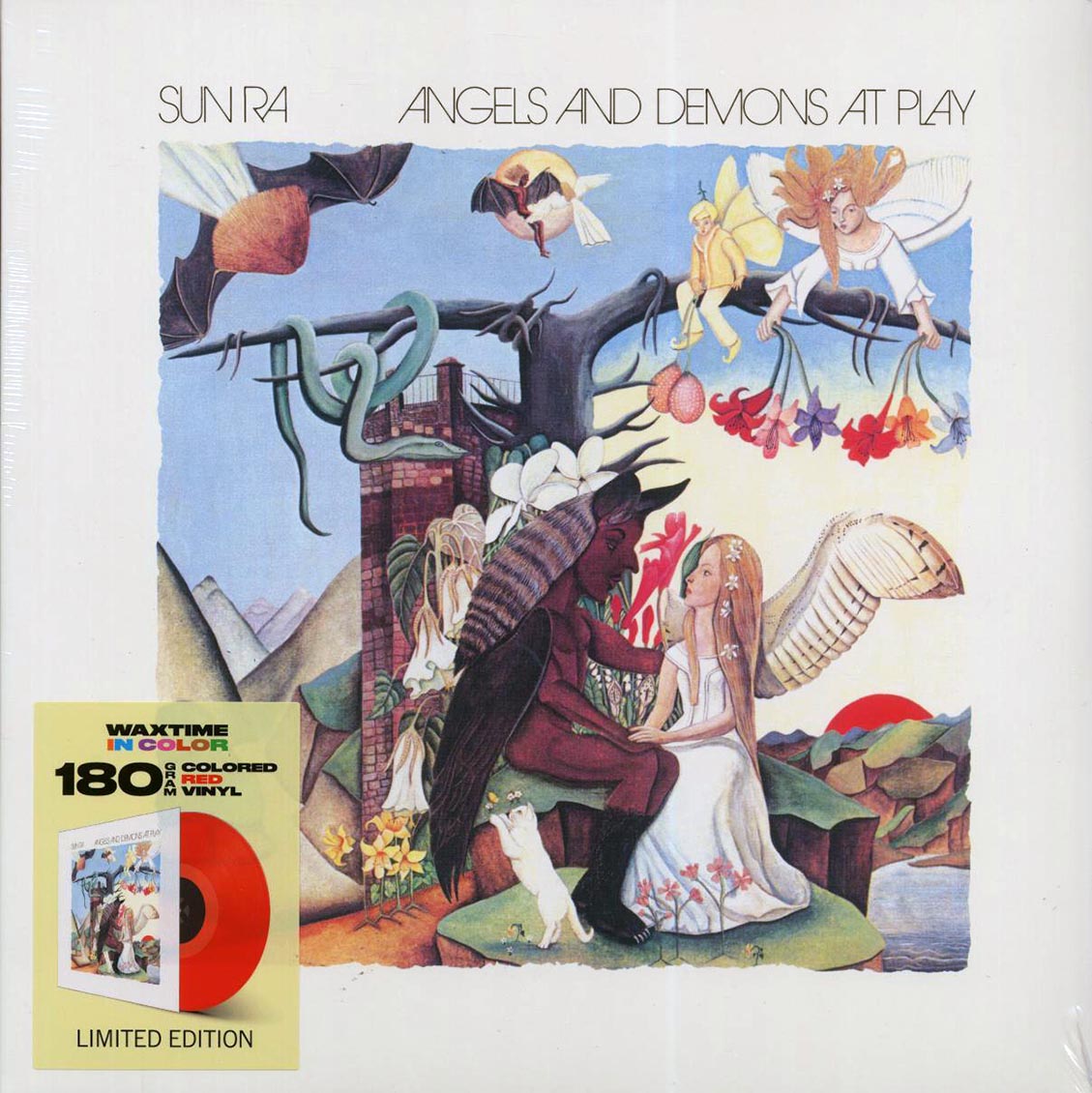 Sun Ra - Angels And Demons At Play (+bonus track) (ltd. ed.) (180g) (red vinyl) (remastered) Vinyl Record