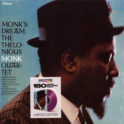 Thelonious Monk Quartet - Monk?s Dream (+bonus track) (ltd. ed.) (180g) (purple vinyl) Vinyl Record