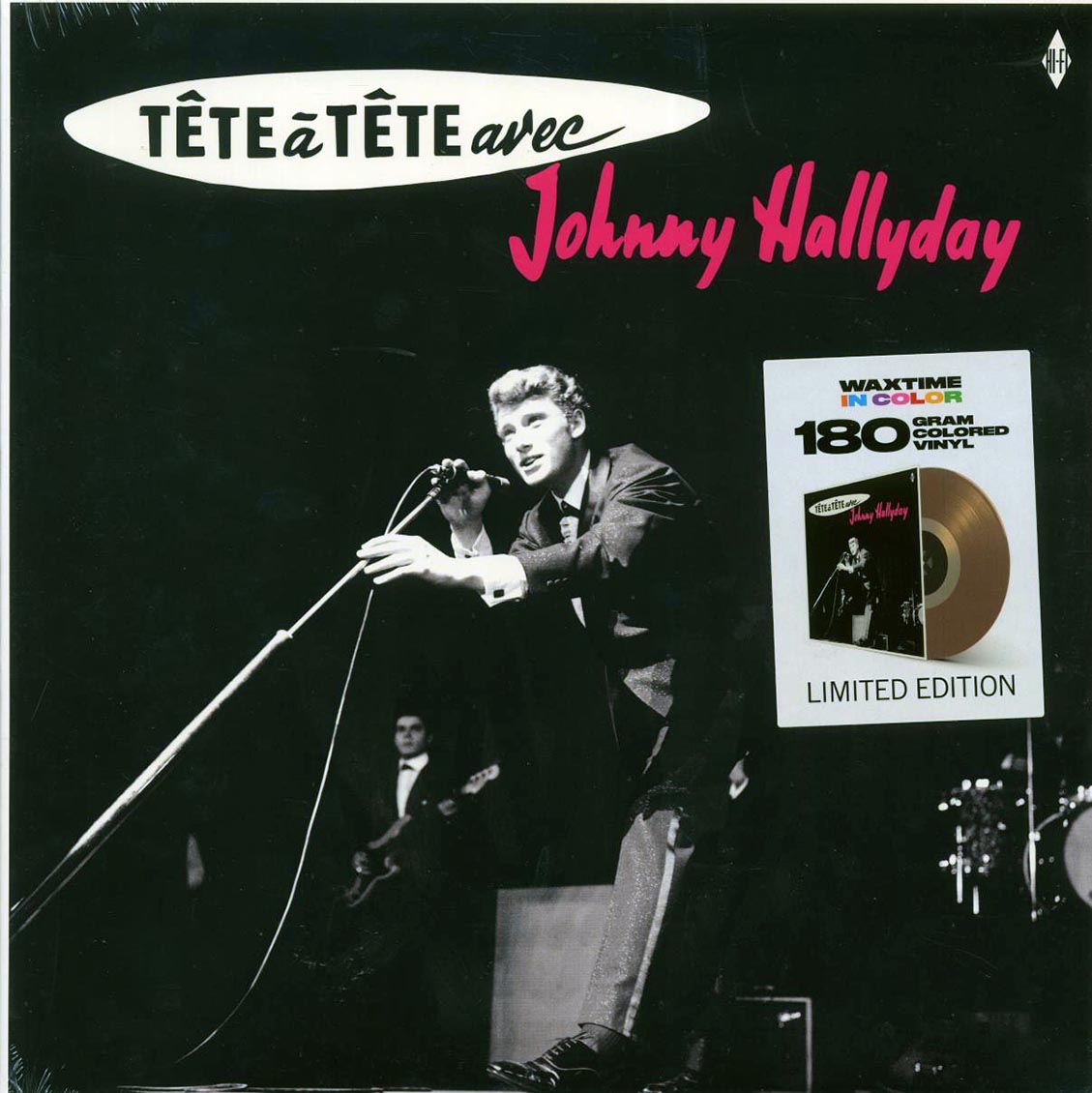 Johnny Hallyday - Tete A Tete Avec Johnny Hallyday (+4 bonus tracks) (ltd. ed.) (180g) (brown vinyl) Vinyl Record