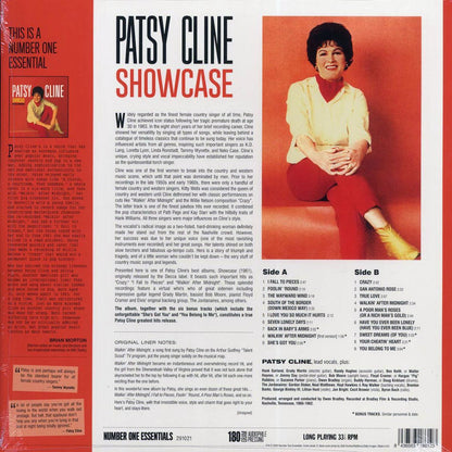 Patsy Cline - Showcase (+6 bonus tracks) (ltd. ed.) (180g) Vinyl Record