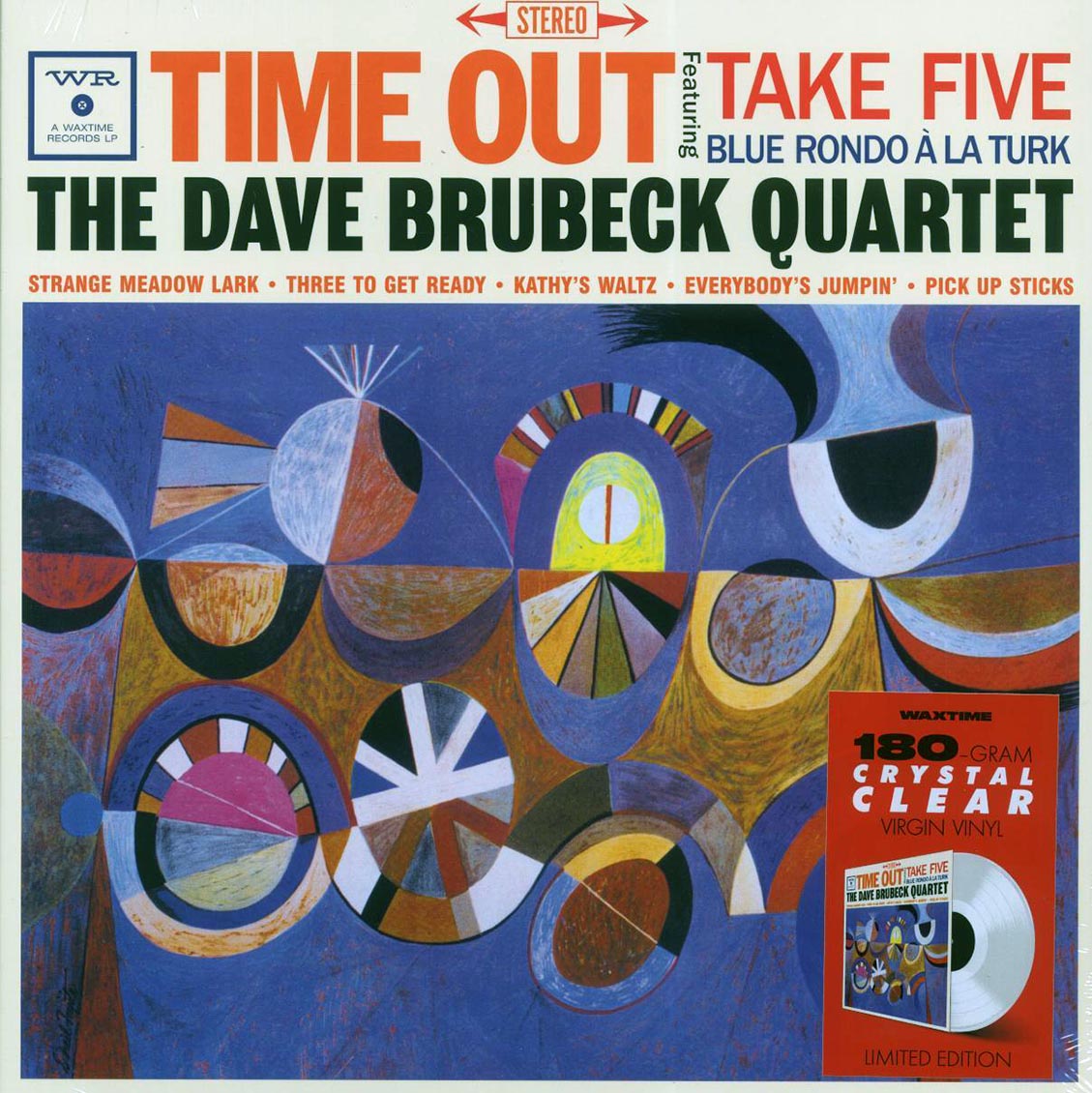 Dave Brubeck Quartet - Time Out (+bonus track) (ltd. ed.) (180g) (clear vinyl) Vinyl Record
