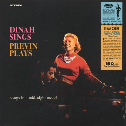 Dinah Shore - Dinah Sings, Previn Plays: Songs In A Mid-Night Mood (+2 bonus tracks) (ltd. ed.) (180g) Vinyl Record