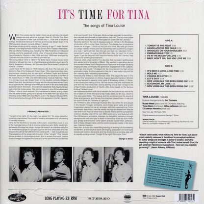 Tina Louise - It's Time For Tina: The Songs Of Tina Louise (+bonus track) (ltd. ed.) (180g) Vinyl Record