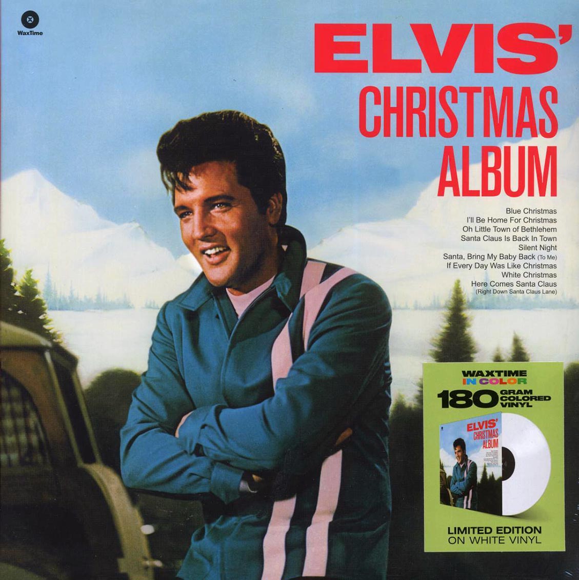 Elvis Presley - Elvis' Christmas Album (+2 bonus tracks) (ltd. ed.) (180g) (white vinyl) Vinyl Record