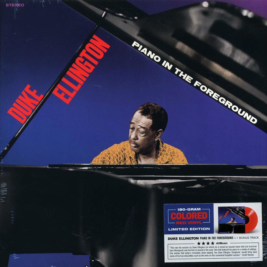 Duke Ellington - Piano In The Foreground (+bonus track) (ltd. ed.) (180g) (red vinyl) Vinyl Record