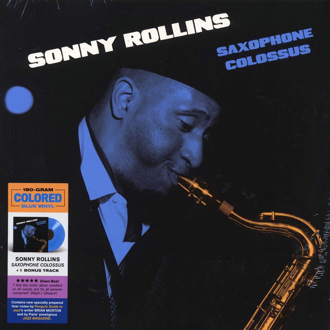Sonny Rollins - Saxophone Colossus (+bonus track) (ltd. ed.) (180g) (blue vinyl) Vinyl Record