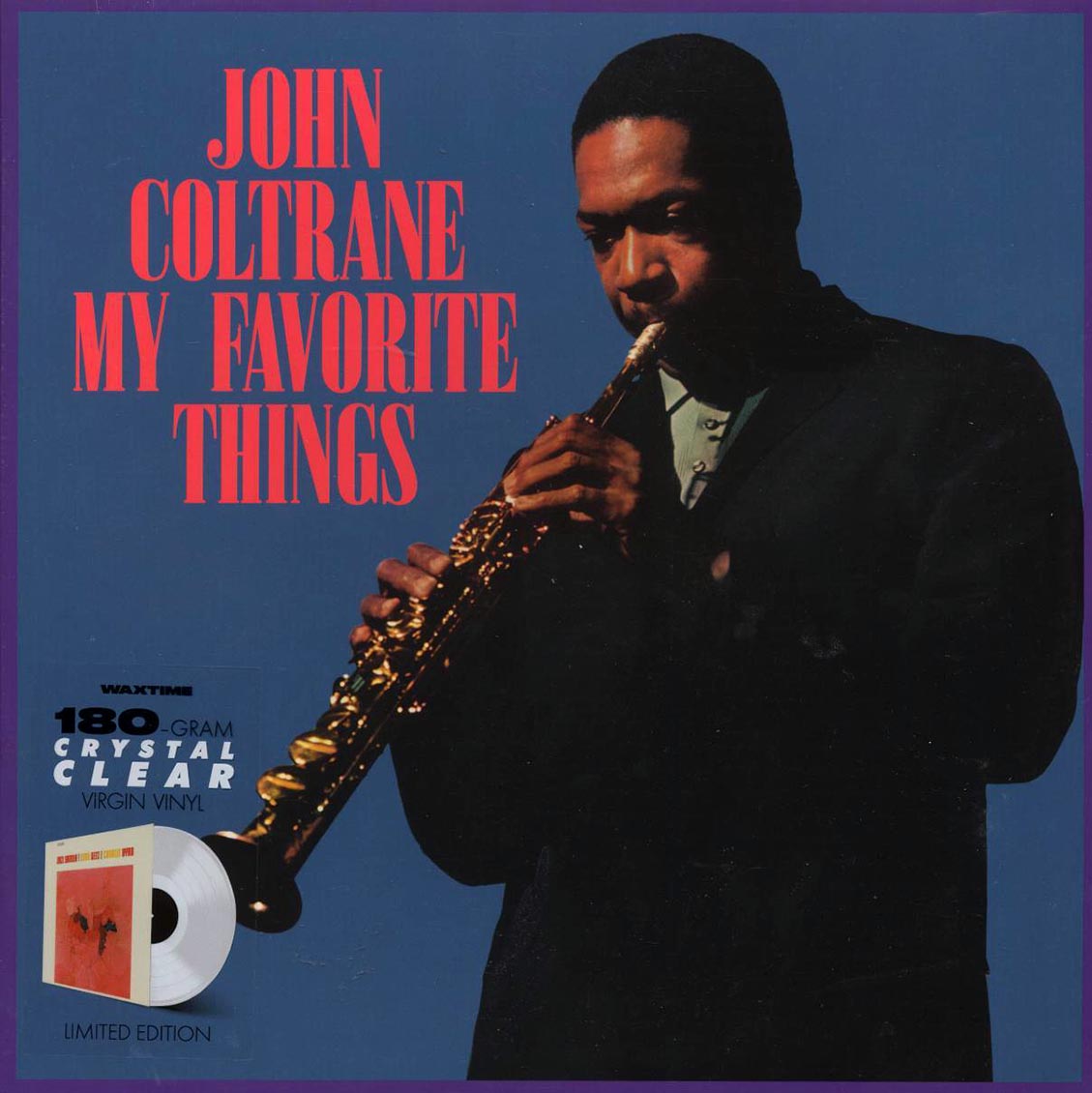 John Coltrane - My Favorite Things (+bonus track) (ltd. ed.) (180g) (clear vinyl) Vinyl Record