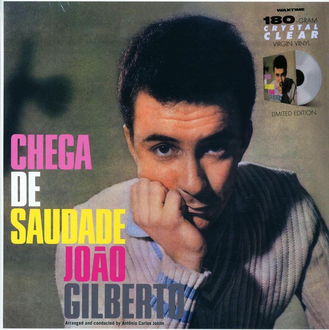 Joao Gilberto - Chega De Saudade (20 tracks) (+8 bonus tracks) (ltd. ed.) (180g) (clear vinyl) Vinyl Record