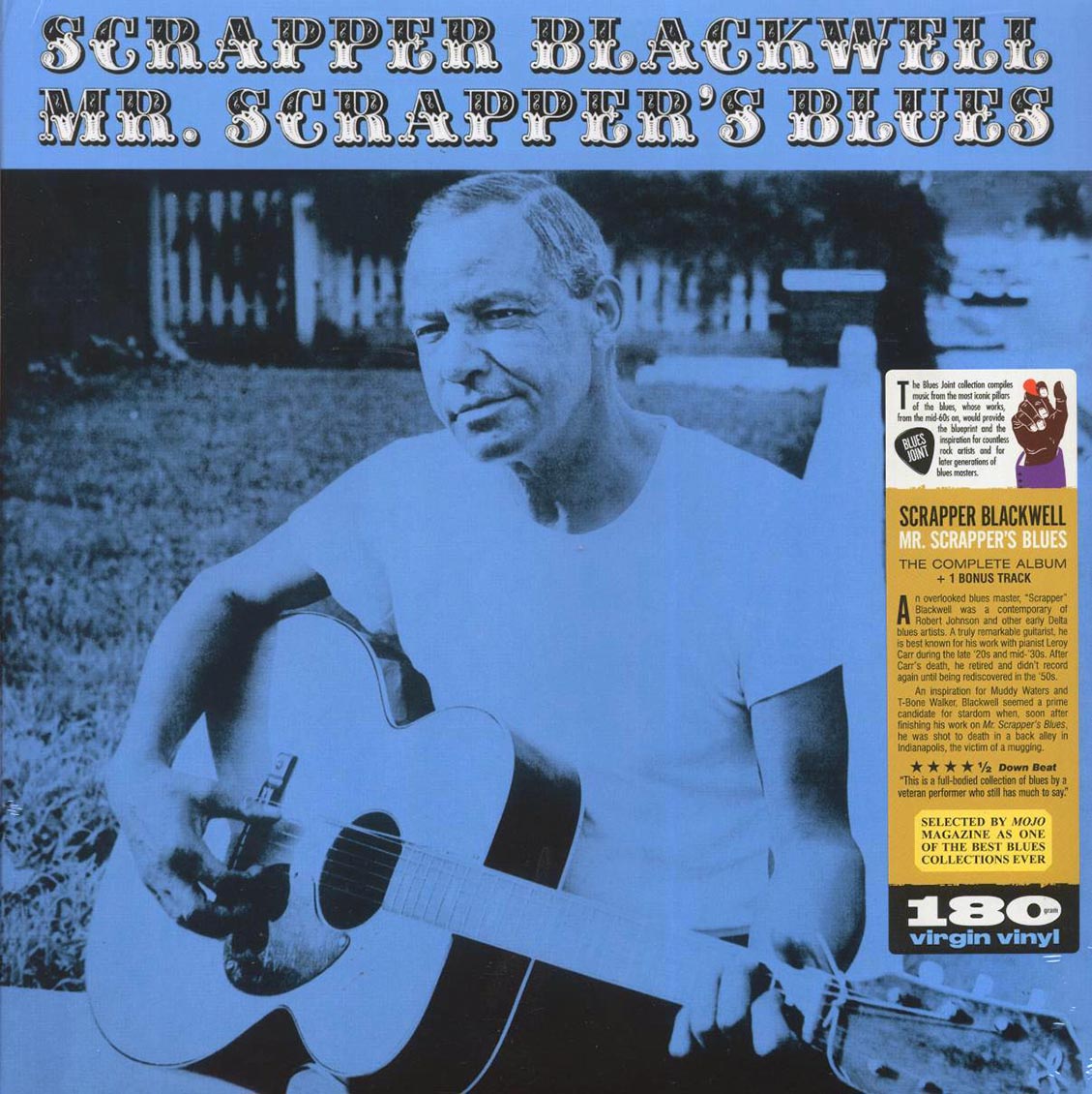 Scrapper Blackwell - Mr. Scrapper's Blues (+bonus track) (mono) (ltd. ed.) (180g) Vinyl Record