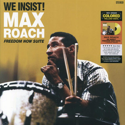 Max Roach - We Insist! Freedom Now Suite (+2 bonus tracks) (ltd. ed.) (180g) (yellow vinyl) Vinyl Record
