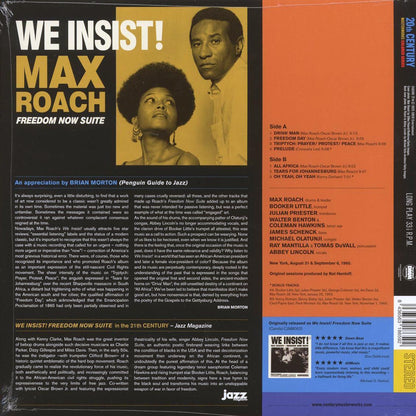 Max Roach - We Insist! Freedom Now Suite (+2 bonus tracks) (ltd. ed.) (180g) (yellow vinyl) Vinyl Record