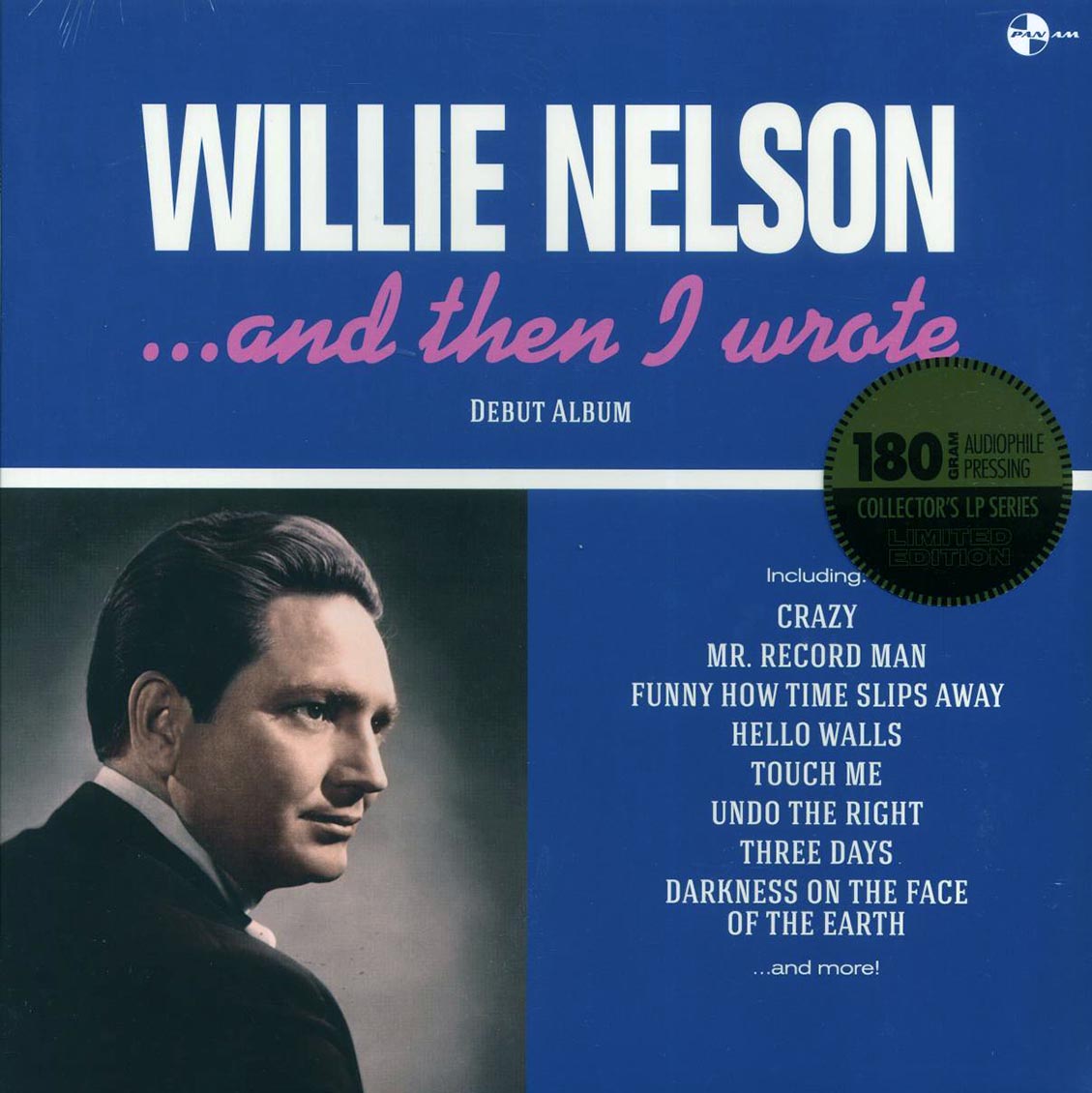 Willie Nelson - And Then I Wrote (+6 bonus tracks) (ltd. ed.) (180g) (remastered) Vinyl Record