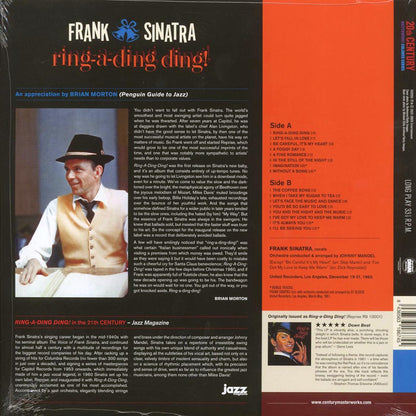 Frank Sinatra - Ring-A-Ding Ding! (+4 bonus tracks) (ltd. ed.) (180g) (blue vinyl) Vinyl Record