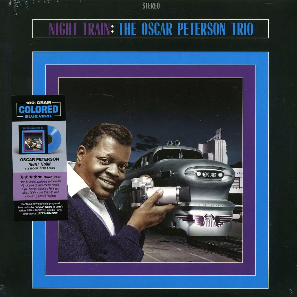 Oscar Peterson Trio - Night Train (+2 bonus tracks) (ltd. ed.) (180g) (blue vinyl) Vinyl Record