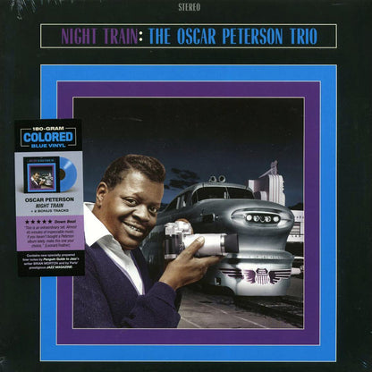 Oscar Peterson Trio - Night Train (+2 bonus tracks) (ltd. ed.) (180g) (blue vinyl) Vinyl Record