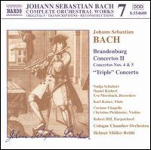 Bach / Cologne Chamber Orch / Muller-bruhl,helmut - Brandenburg Concertos Ii - Music CD