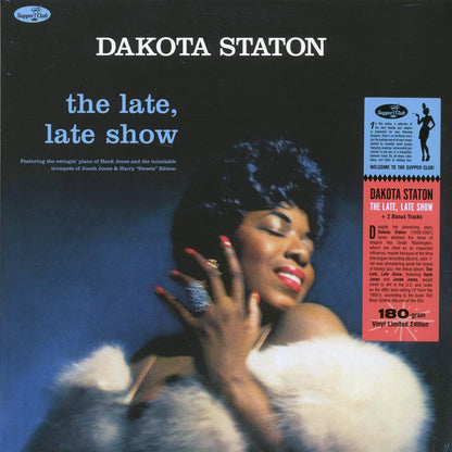 Dakota Staton - The Late, Late Show (20 tracks) (+2 bonus tracks) (ltd. ed.) (180g) Vinyl Record