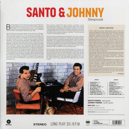 Santo & Johnny - Sleepwalk (+6 bonus tracks) (ltd. ed.) (180g) Vinyl Record