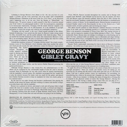 George Benson - Giblet Gravy (+3 bonus tracks) (ltd. ed.) (180g) Vinyl Record