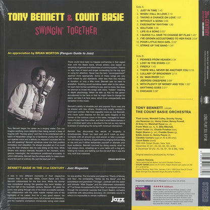 Tony Bennett, Count Basie - Swingin' Together (+9 bonus tracks) (ltd. ed.) (180g) (red vinyl) Vinyl Record