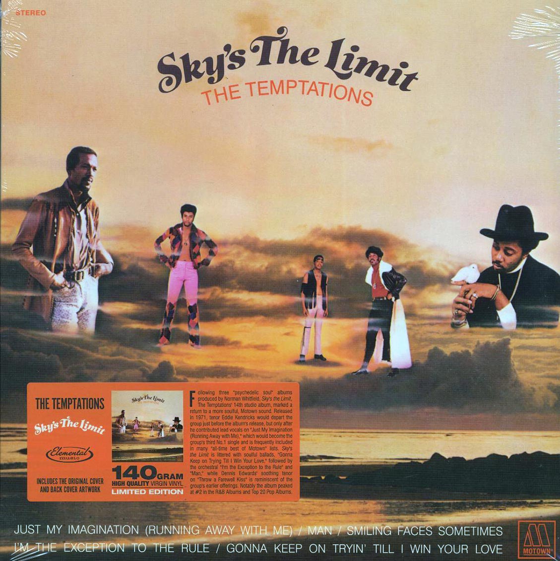 The Temptations - Sky's The Limit (ltd. ed.) Vinyl Record