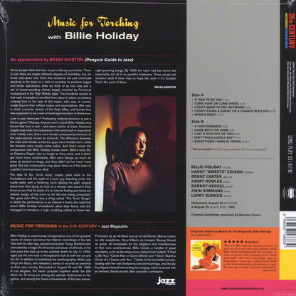 Billie Holiday - Music For Torching (+2 bonus tracks) (ltd. ed.) (180g) (pink vinyl) Vinyl Record